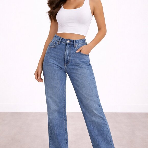 Abercrombie & Fitch Denim - $99 Retail – Abercrombie The ’90s Relaxed High Rise Jeans 27